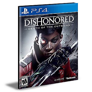 Dishonored Death of the Outsider Ps4 e Ps5 PSN MÍDIA DIGITAL