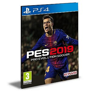 PES 2019 PORTUGUÊS PS4 PSN MÍDIA DIGITAL