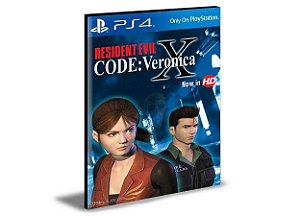 Resident Evil Code Veronica X PS4 e PS5  PSN  MÍDIA DIGITAL