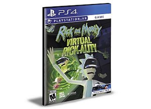Rick and Morty Virtual Rick-ality PlayStation VR PS4 e PS5 PSN MÍDIA DIGITAL