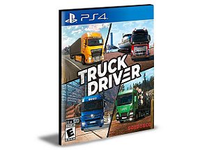 Truck Driver Ps4 e Ps5 Psn Mídia Digital