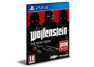 Wolfenstein The New Order Ps4 e Ps5 Psn  Mídia Digital