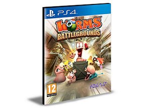 Worms Battlegrounds |Ps4 e Ps5 Psn  Mídia Digital