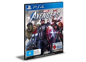 Marvel's Vingadores Ps4 e Ps5 Mídia Digital