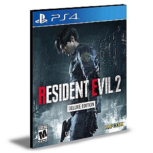 RESIDENT EVIL 2 Deluxe Edition  Português  PS4 e PS5 PSN  MÍDIA DIGITAL