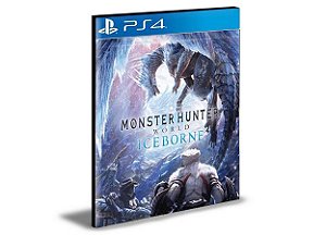 Monster Hunter World + DLC Iceborne PS4 e PS5 PSN MÍDIA DIGITAL