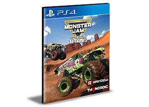 Monster Jam Steel Titans PS4 e PS5 PSN MÍDIA DIGITAL