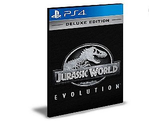 Jurassic World Evolution Deluxe Edition PS4 e PS5 PSN MÍDIA DIGITAL