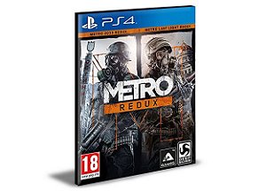 Metro Redux PS4 e PS5 PSN MÍDIA DIGITAL