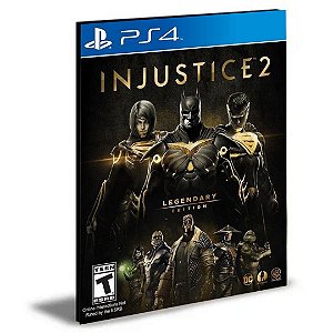 Injustice 2 Legendary Edition PS4 e PS5 PSN MÍDIA DIGITAL