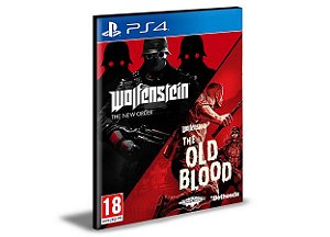 Wolfenstein The Two-Pack Ps4 e Ps5 Psn  Mídia Digital