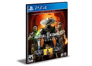 Mortal Kombat 11 Koleção Aftermath PS4 e PS5 PSN MÍDIA DIGITAL