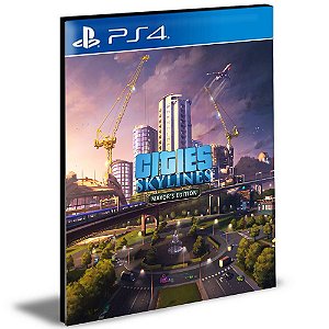 Cities Skylines  Mayor's Edition Ps4 e Ps5 Psn Mídia Digital