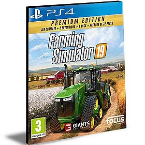 Farming Simulator 19 Premium Edition PS4 e PS5 PSN MÍDIA DIGITAL