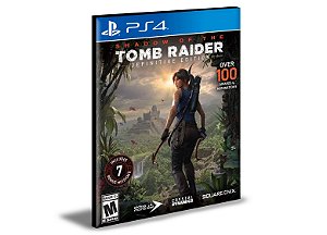 Shadow of the Tomb Raider Definitive Edition Português Ps4 e Ps5 Psn  Mídia Digital