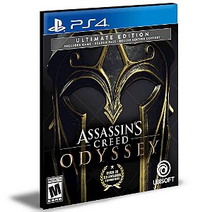 Assassin's Creed Odyssey Ultimate Edition Ps4 e Ps5 Psn Mídia Digital