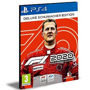 F1 2020 Deluxe Schumacher Edition Ps4 e Ps5 Psn Mídia Digital