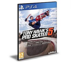 Tony Hawk's Pro Skater 5 PS4 e PS5 PSN MÍDIA DIGITAL