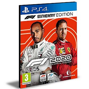 F1 2020 - Seventy Edition Ps4 e Ps5  Psn Mídia Digital
