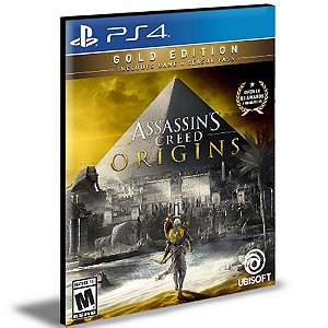Assassin’s Creed Origins Gold Edition Ps4 e Ps5 Psn Mídia Digital