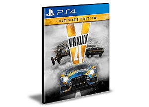 V-Rally 4 Ultimate Edition Ps4 e Ps5 Psn Mídia Digital