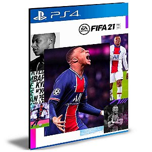 FIFA 21 Inglês Ps4 e Ps5 Psn Mídia Digital 