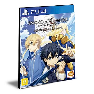 SWORD ART ONLINE Alicization Lycoris Ps4 e Ps5 Psn  Mídia Digital