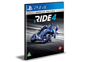 RIDE 4 SPECIAL EDITION Português Ps4 e Ps5  Psn  Mídia Digital