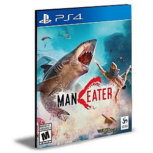 Maneater Ps4 Português Psn Mídia Digital