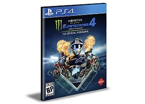Monster Energy Supercross The Official Videogame 4 Ps4  Mídia Digital