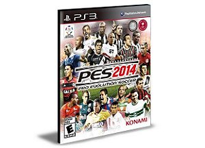 PES 2014 PS3 PSN MÍDIA DIGITAL