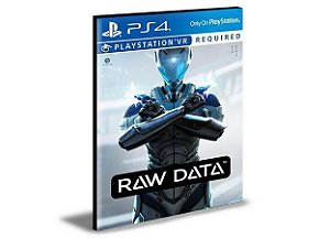 Raw Data PS VR Ps4 PSN Mídia Digital