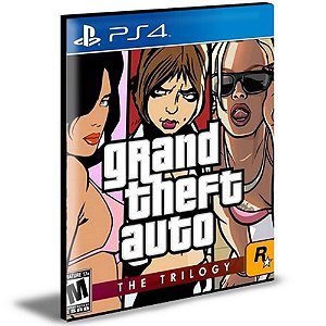 Grand Theft Auto The Trilogy Clássico Ps4 e Ps5 Psn Mídia Digital