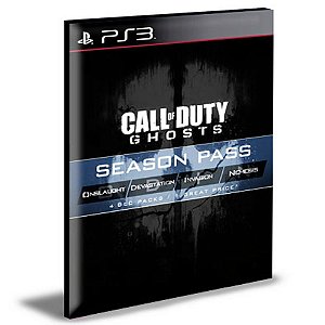 Season Pass Call Of Duty Ghosts Ps3 Psn Mídia Digital