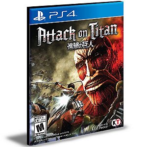 Attack On Titan Ps4 e Ps5  Mídia Digital Psn