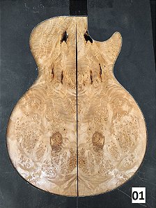 TAMPO MAPLE BURL GUITARRA/BAIXO