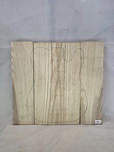 CORPO (BLANK) PARA GUITARRA / BAIXO ASH 3 PECAS
