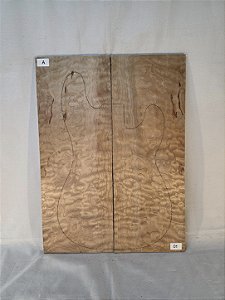 TAMPO MAPLE GUITARRA/BAIXO (DROP-TOP) 1A