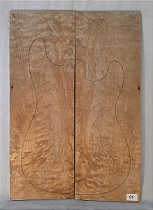TAMPO MAPLE GUITARRA/BAIXO (DROP-TOP) 1A