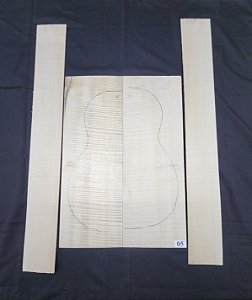 FAIXA E FUNDO VIOLAO FLAMED MAPLE