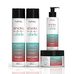 Kit Completo - Renova Meu Cabelo - MyPhios