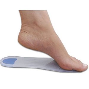 Palmilha Silicone Action Sport com Ponto Azul