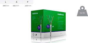INTELBRAS CABO CFTV MULTI CAM 4PX24 AWG Caixa-300M