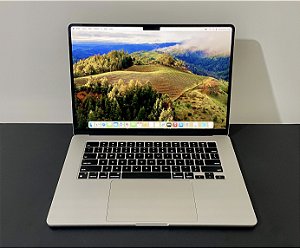 Macbook Air 15 Polegadas M2 8GB 256SSD Estrelar