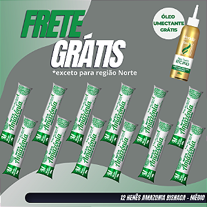 Henê Amazônia Médio 180gr Bisnaga 12 unidades