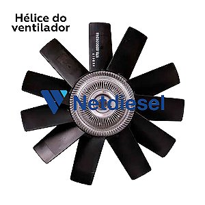 167020005243 - Hélice do Ventilador - BorgWarner