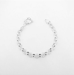 Pulseira em prata925 - Fecho Boia