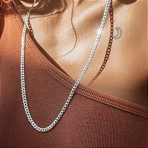 Corrente em prata925 - Grumet