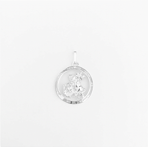 Pingente em Prata925 - de São Jorge