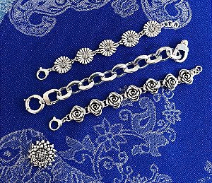 Pulseira em Prata925 - Portuguesa de Fecho Boia em Eletroformação